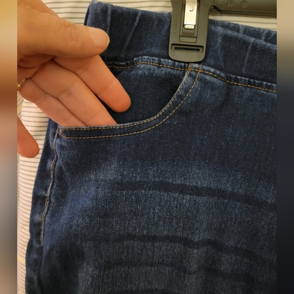 JVINI Fashion 1XL Elastic Waist Jeans Denim - Picture 2 of 8